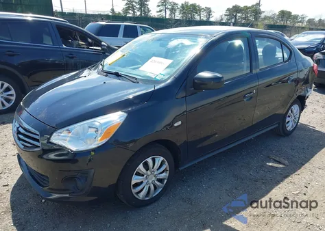 2019 Mitsubishi Mirage G4 Es из США, поврежденный, VIN ML32F3FJ3KHF05596